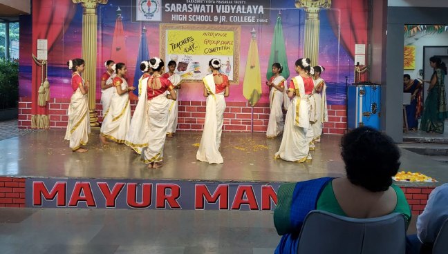 Teacher’s Day Celebration 05th September,2022 Secondary section | Saraswati School Rabodi in Thane