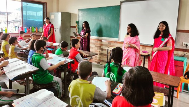 Teacher’s Day Celebration 05th September,2022 Secondary section | Saraswati School Rabodi in Thane
