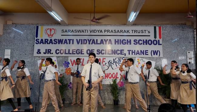 Secondary section back to school oct 2021| Saraswati School Rabodi in Thane