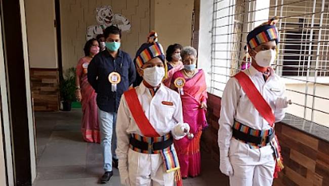 Secondary section back to school oct 2021 | Saraswati School Rabodi in Thane