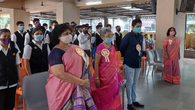 Secondary section back to school oct 2021| Saraswati School Rabodi in Thane