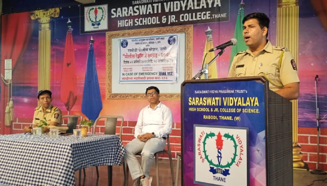 Workshop conducted by Rabodi Police Station, Secondary Section Event
