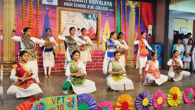 Guru Purnima Celebration and Std.X Assembly Program 2023