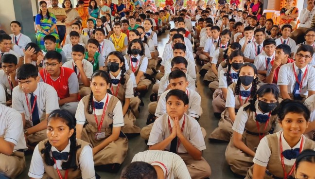 Guru Purnima Celebration and Std.X Assembly Program 2023