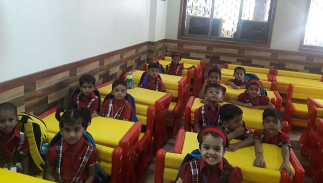 Pre-Primary Kindergarten 2018-19 | Saraswati School Rabodi, Thane