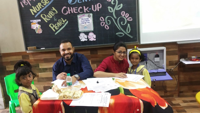 DENTAl CHECK -UP FEBRUARY 2020 | Saraswati School Rabodi in Thane