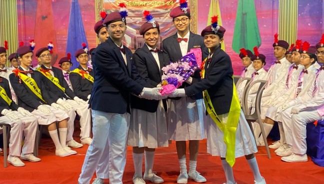 Oath Taking Ceremony of Senior School Council