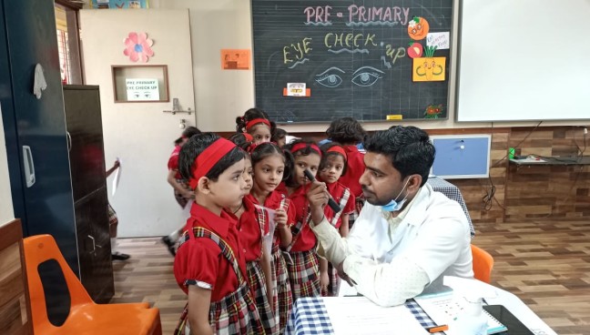 Pre-Primary Eye Check up