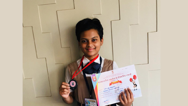 Achievement of Miss. Maahi Mahendra Babhulkar | Secondary Schools in Thane