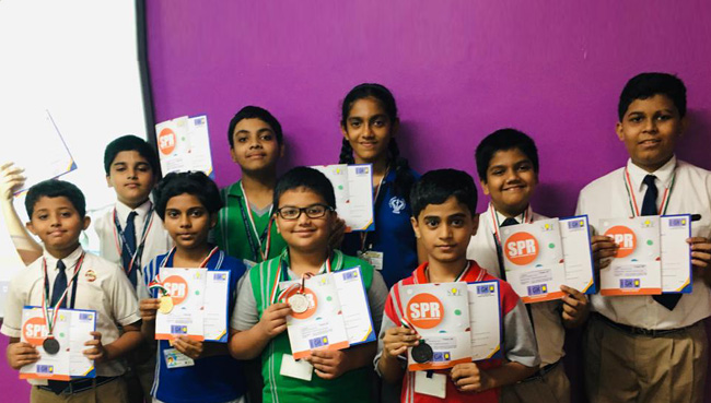 Students who achieved success in IGKO EXAM | Secondary Schools in Thane