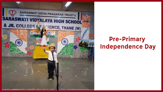 Pre - Primary section - Independence Day 2021