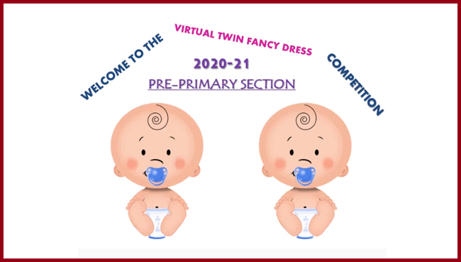 Pre-Primary Virtual Fancy dress competition 2021