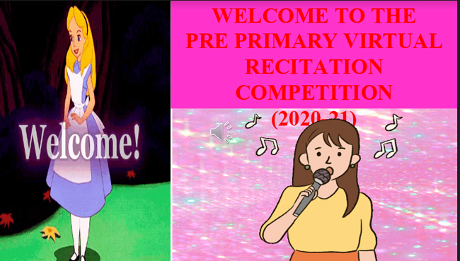 Pre-Primary Virtual Recitation Competition 2021