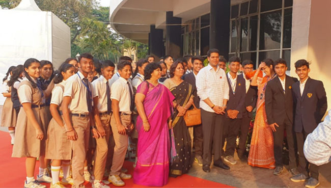 Sarasvi's Visit To The Vidhan Bhavan 2018