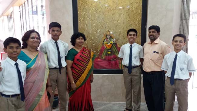 The Senior School Council elections at Saraswati Vidyalaya Rabodi Thane
