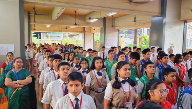 Std.VIII Assembly Program and National Sports Day Celebration 2023