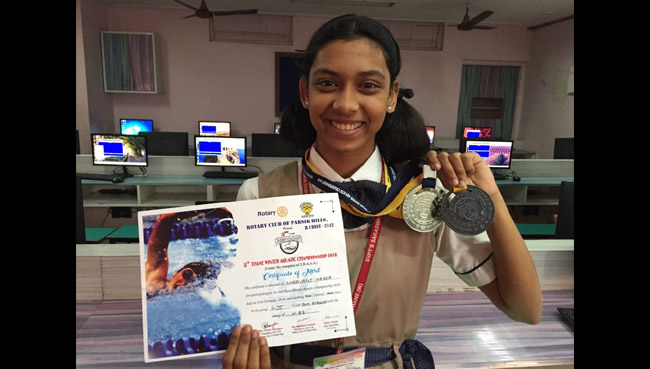 Swimmer Achievements 2017-18
