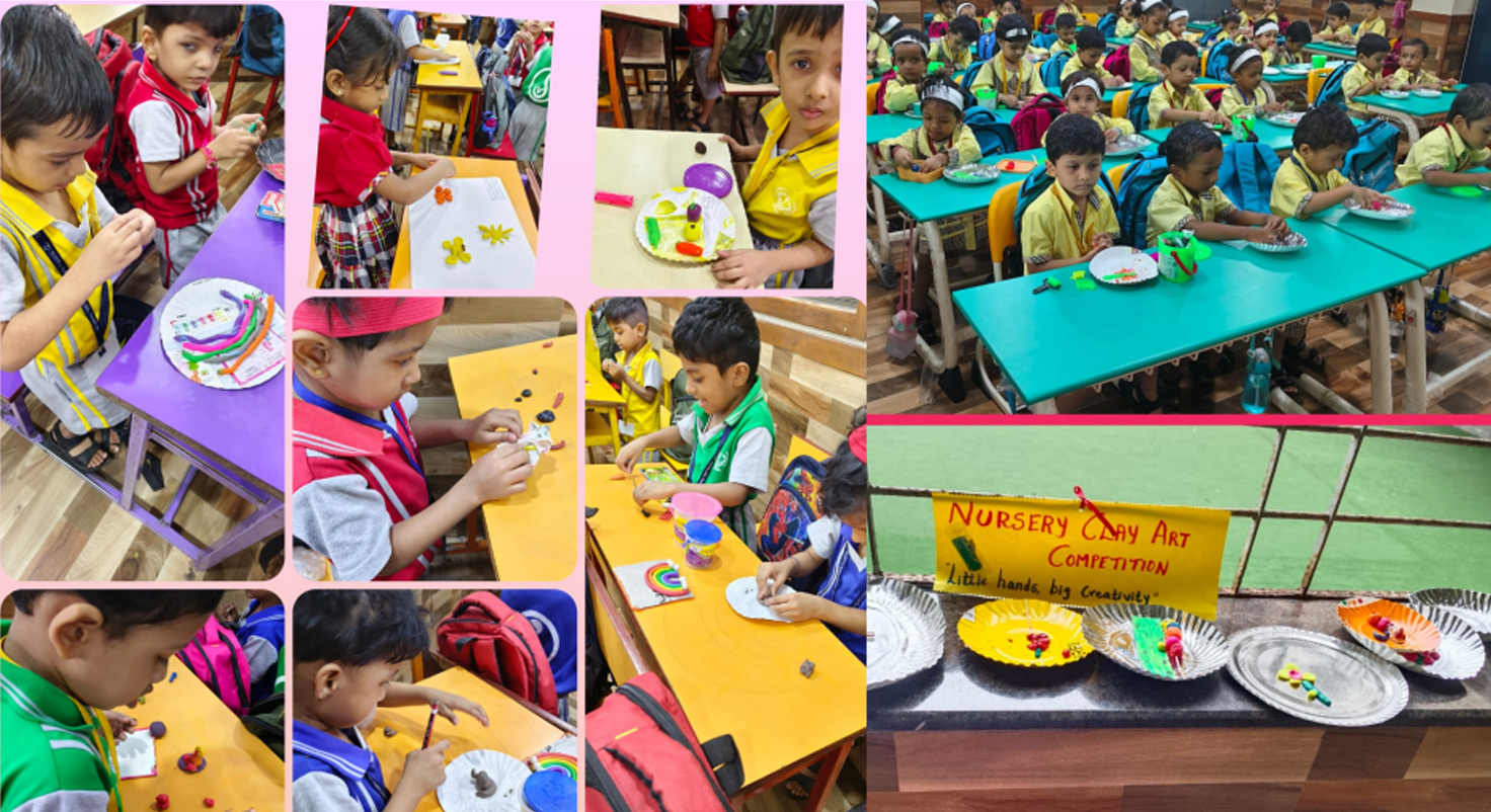 Pre-Primary Clay Art Competition