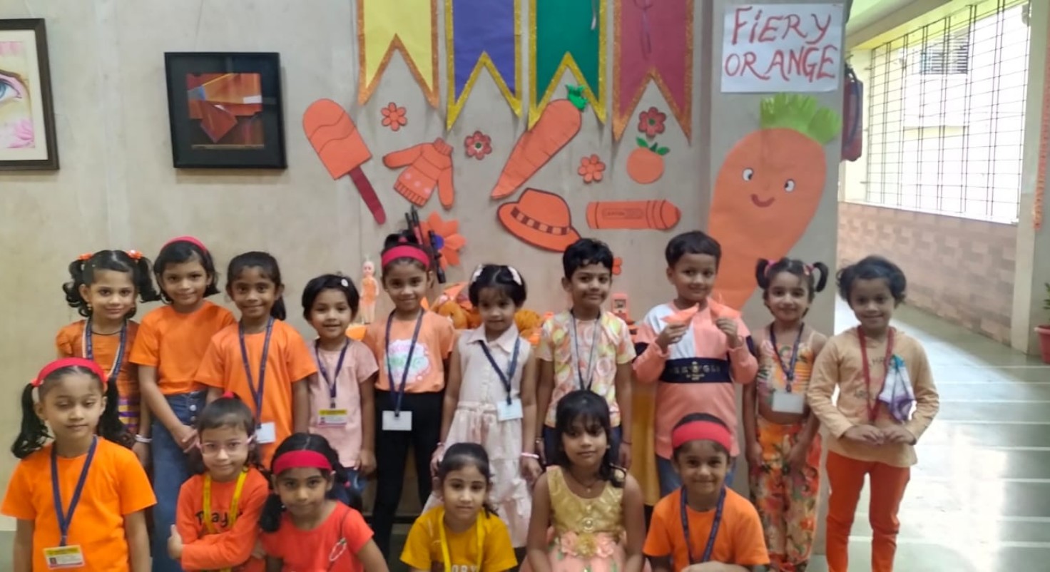 Pre Primary Fiery Orange Day