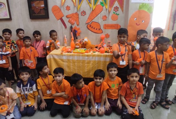 Pre Primary Fiery Orange Day