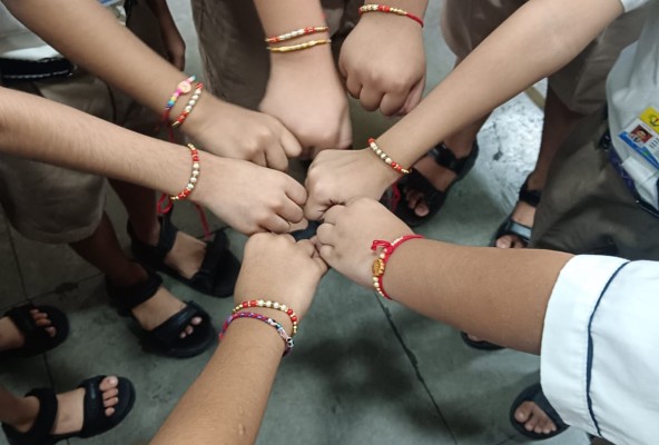 Raksha Bandhan Celebration in School