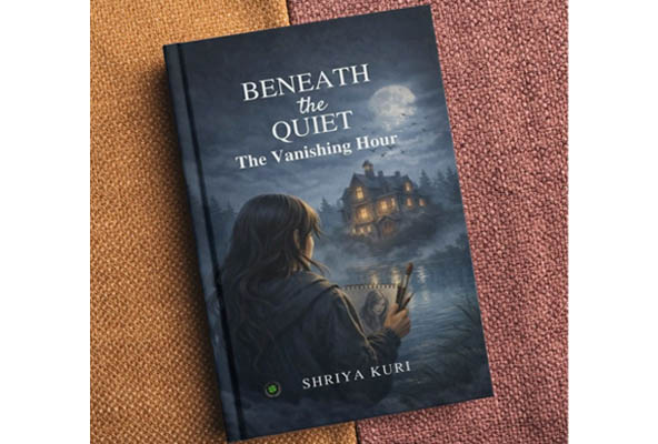A young writer celebrates Book publication 