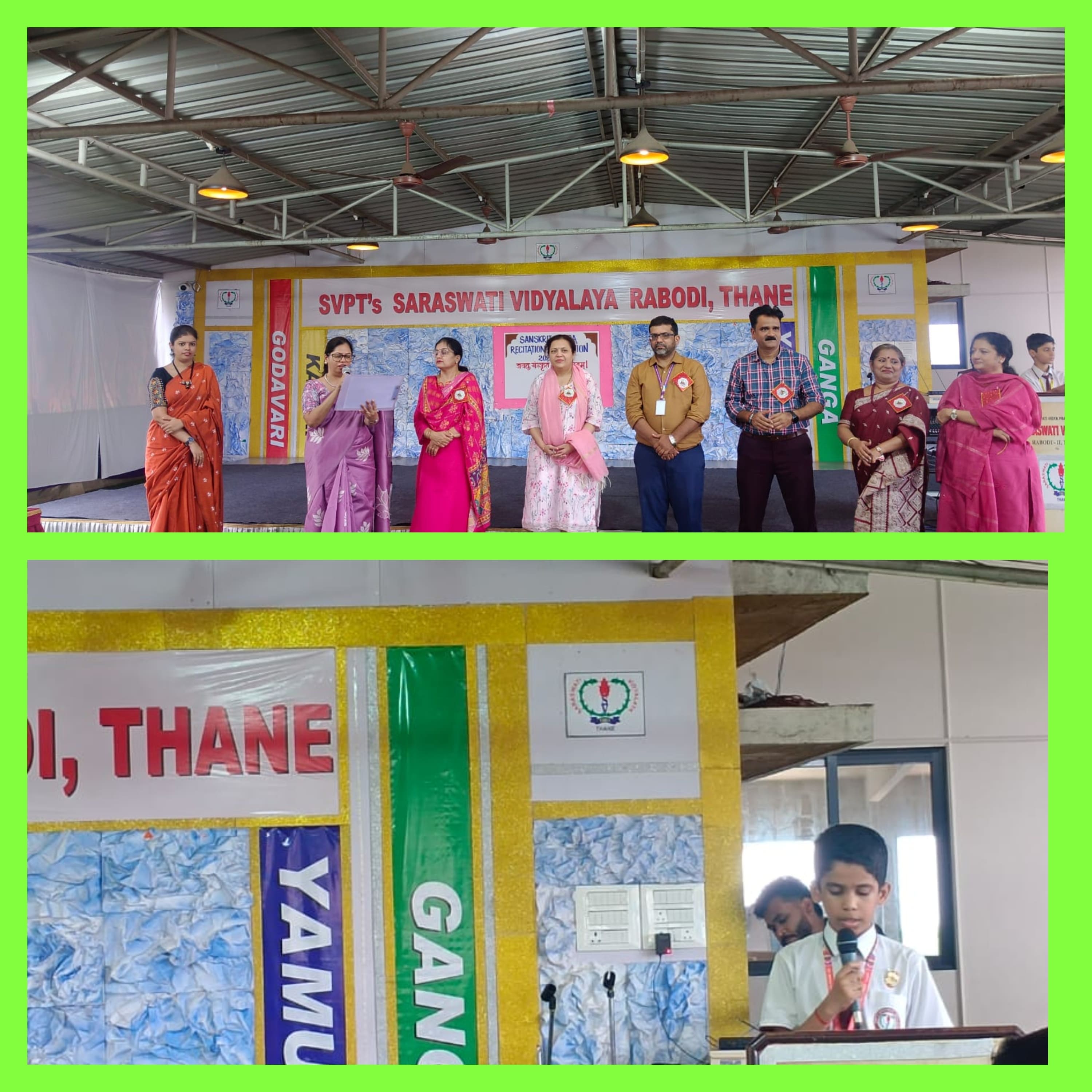 Sanskrit Shloka Recitation Competition organised by Rotary Club