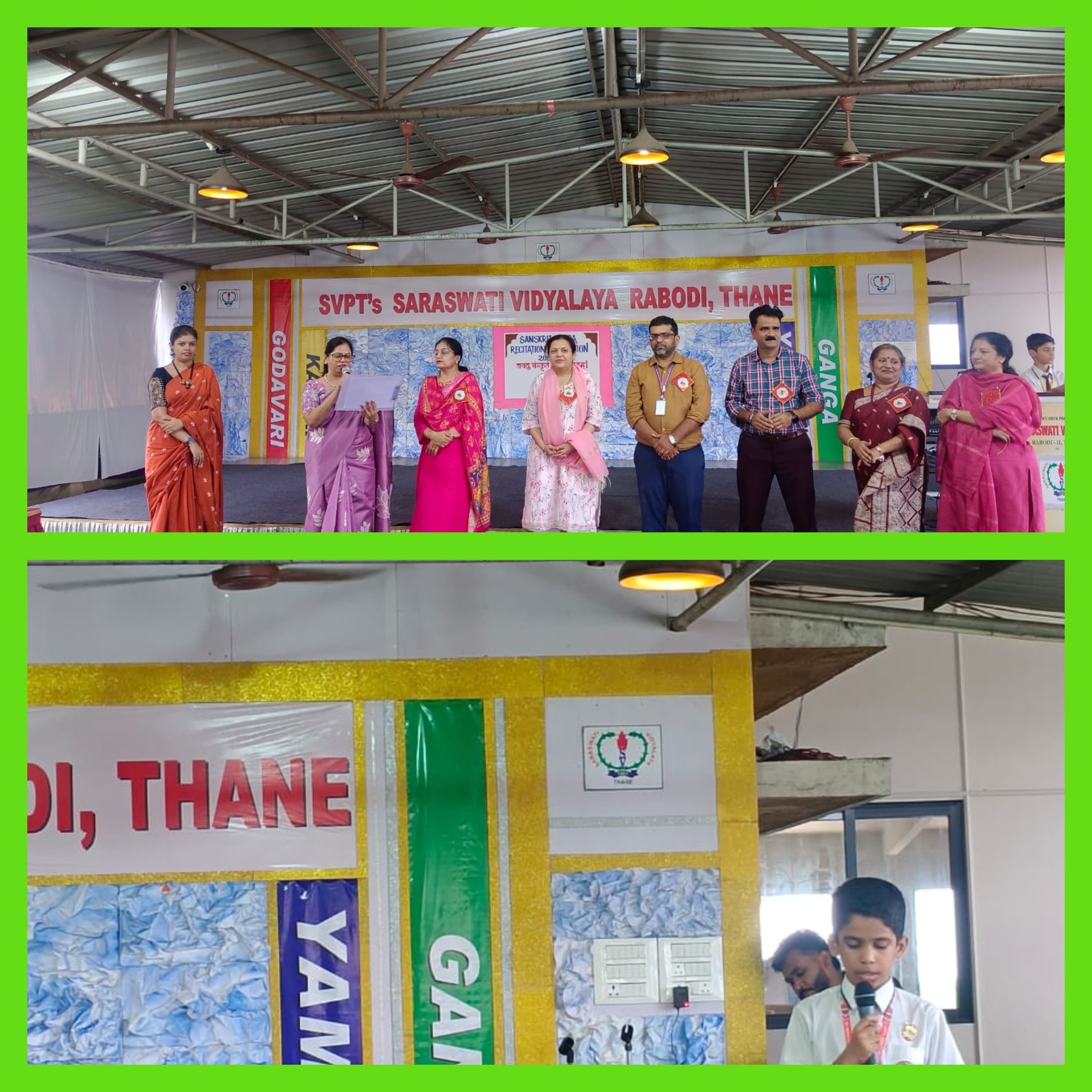 Sanskrit Shloka Recitation Competition organised by Rotary Club