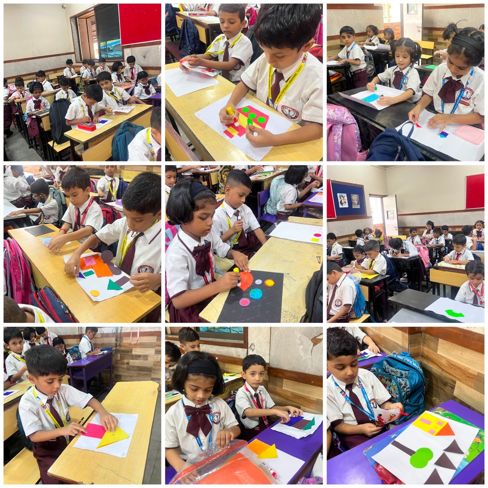 Creative Shapes Competition of Grade 1