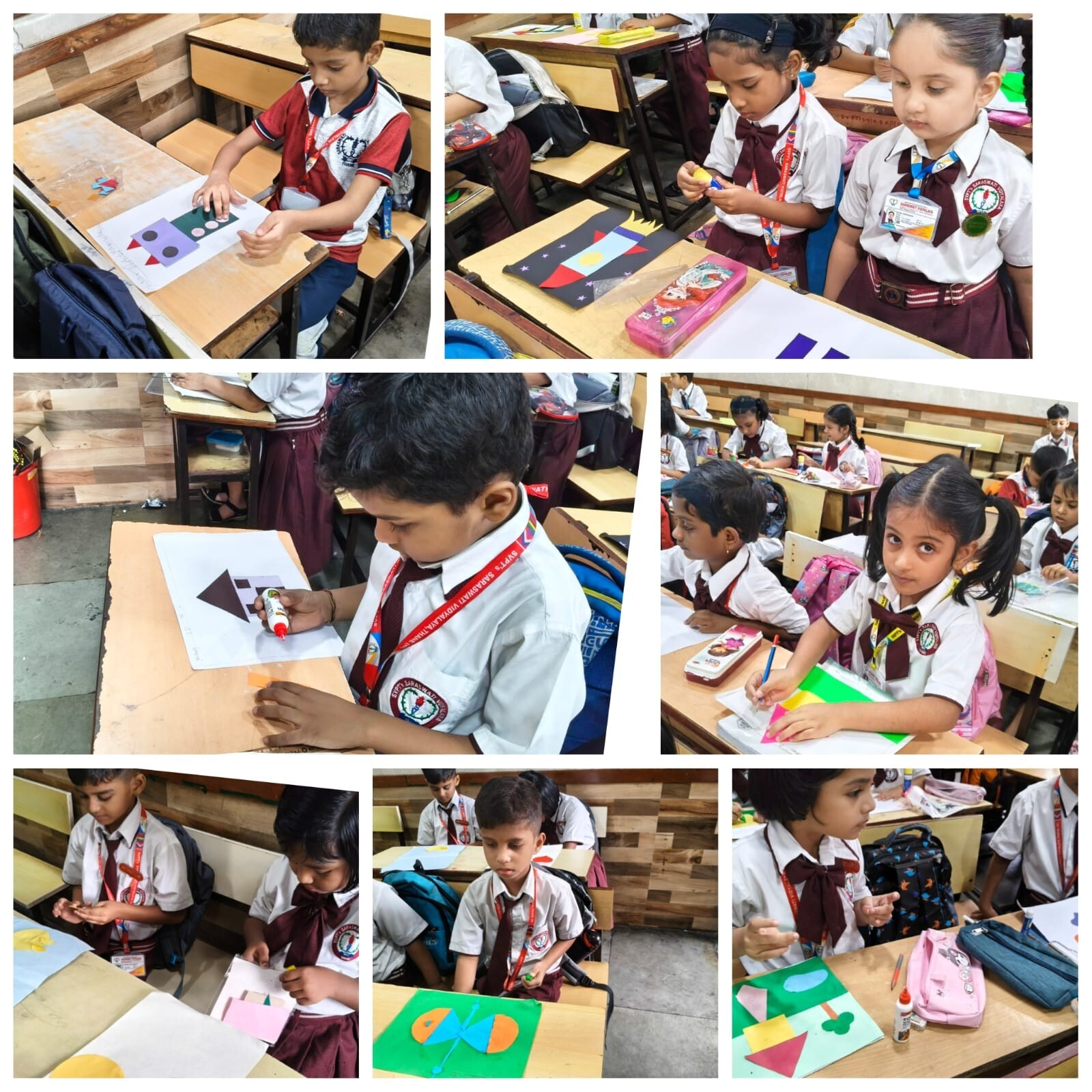 Creative Shapes Competition of Grade 1