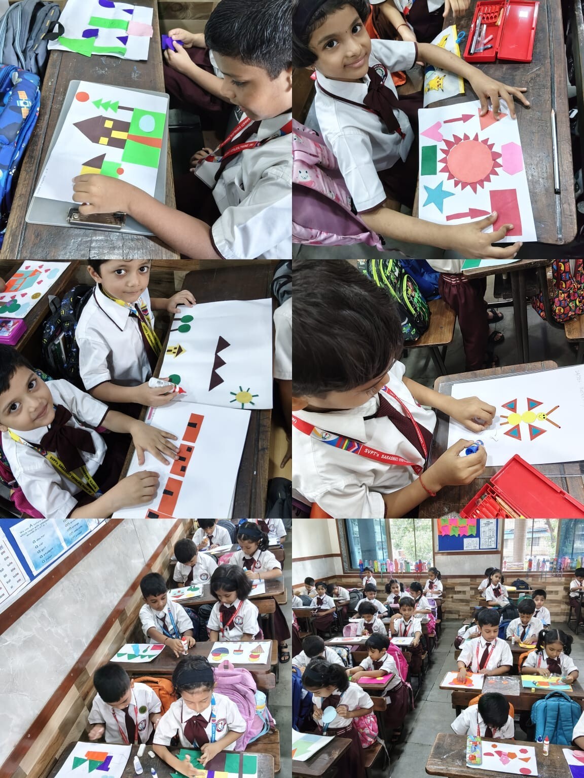 Creative Shapes Competition of Grade 1