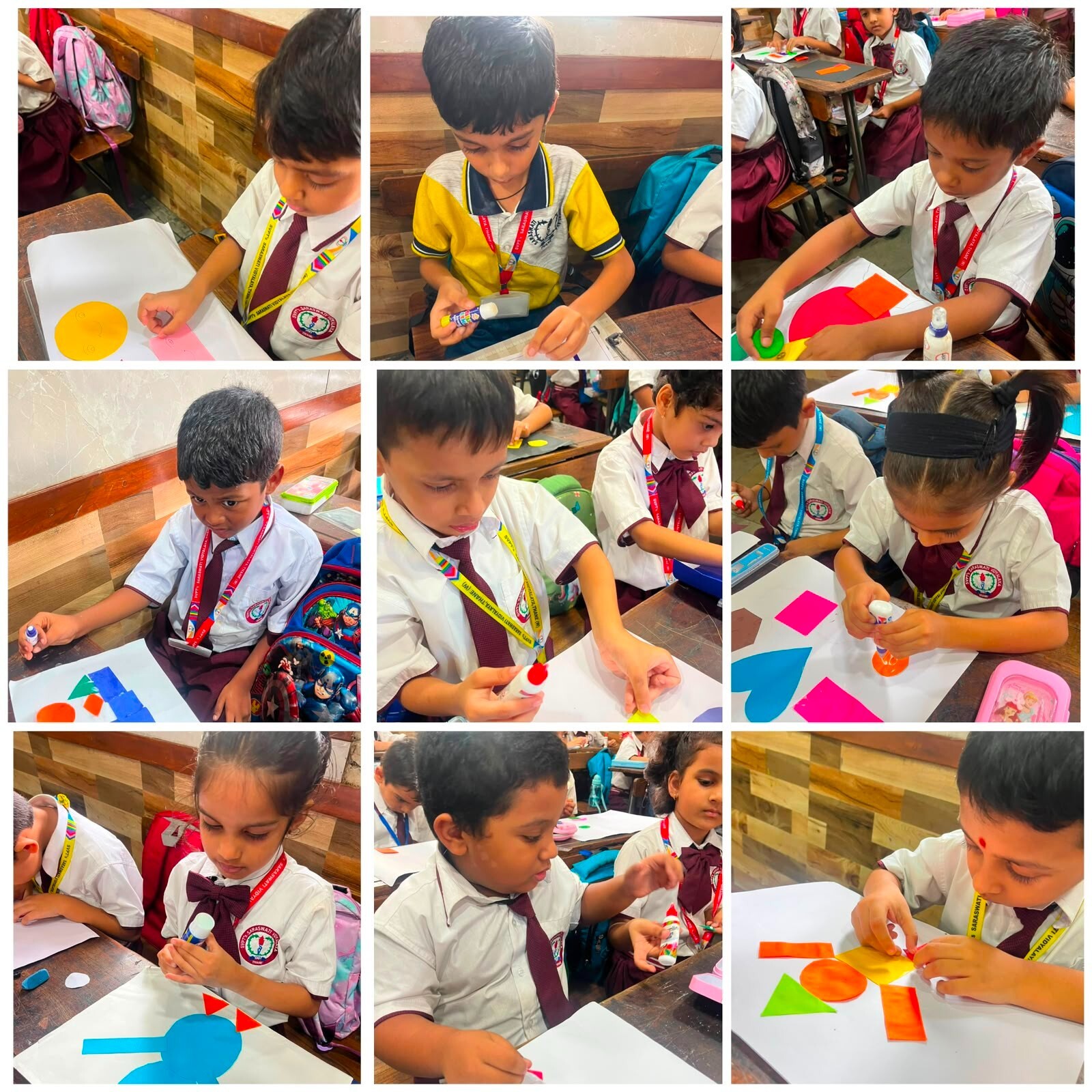 Creative Shapes Competition of Grade 1