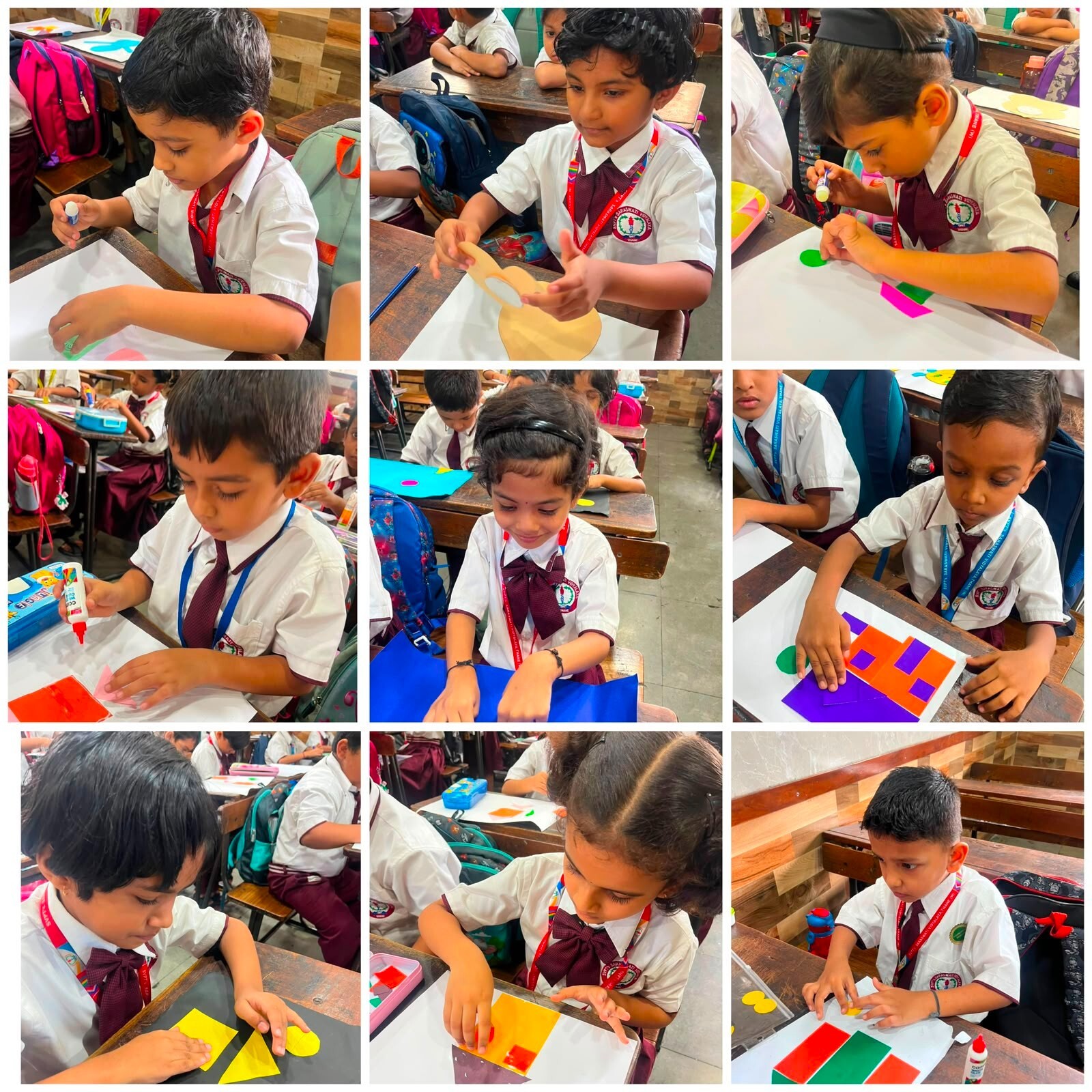 Creative Shapes Competition of Grade 1