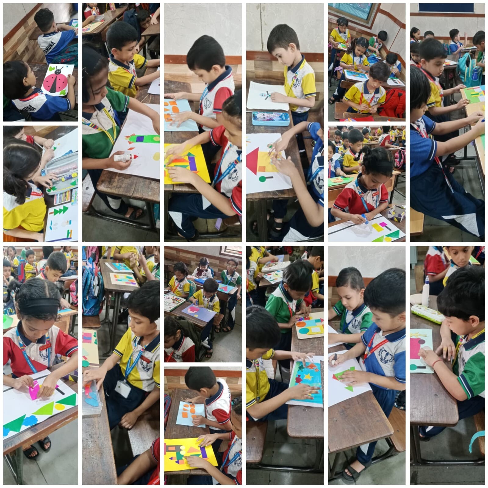 Creative Shapes Competition of Grade 1