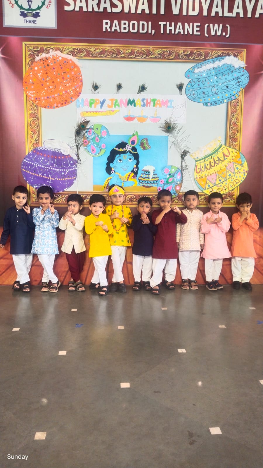 Pre-Primary Janmashtami Celebration