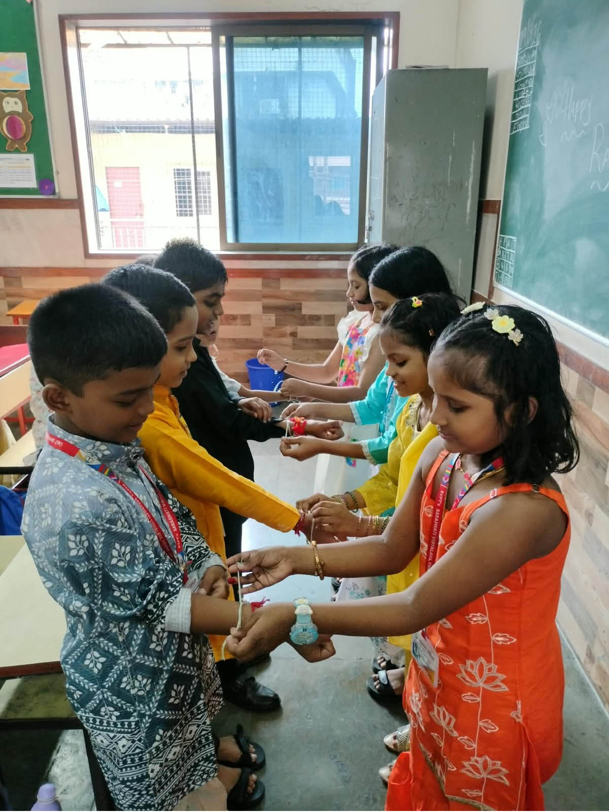 Raksha Bandhan Celebration of Primary Section
