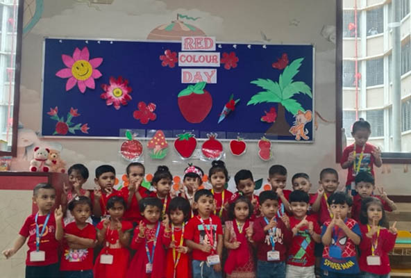 Pre Primary Radiant Red Day photos