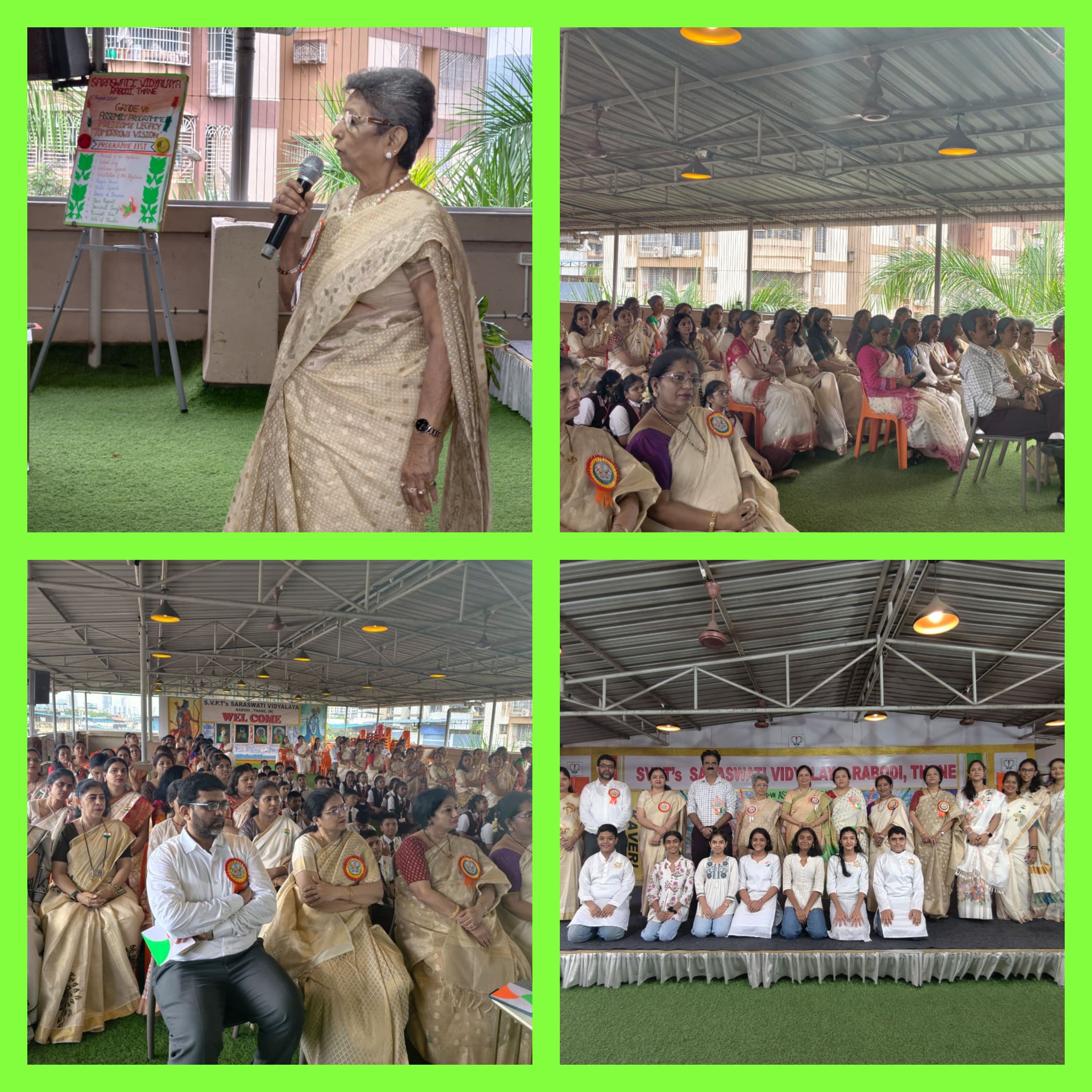Independence Day Celebration & Grade 7 Assembly Programme