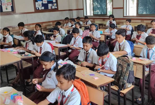 Raksha Bandhan Celebration of Primary Section