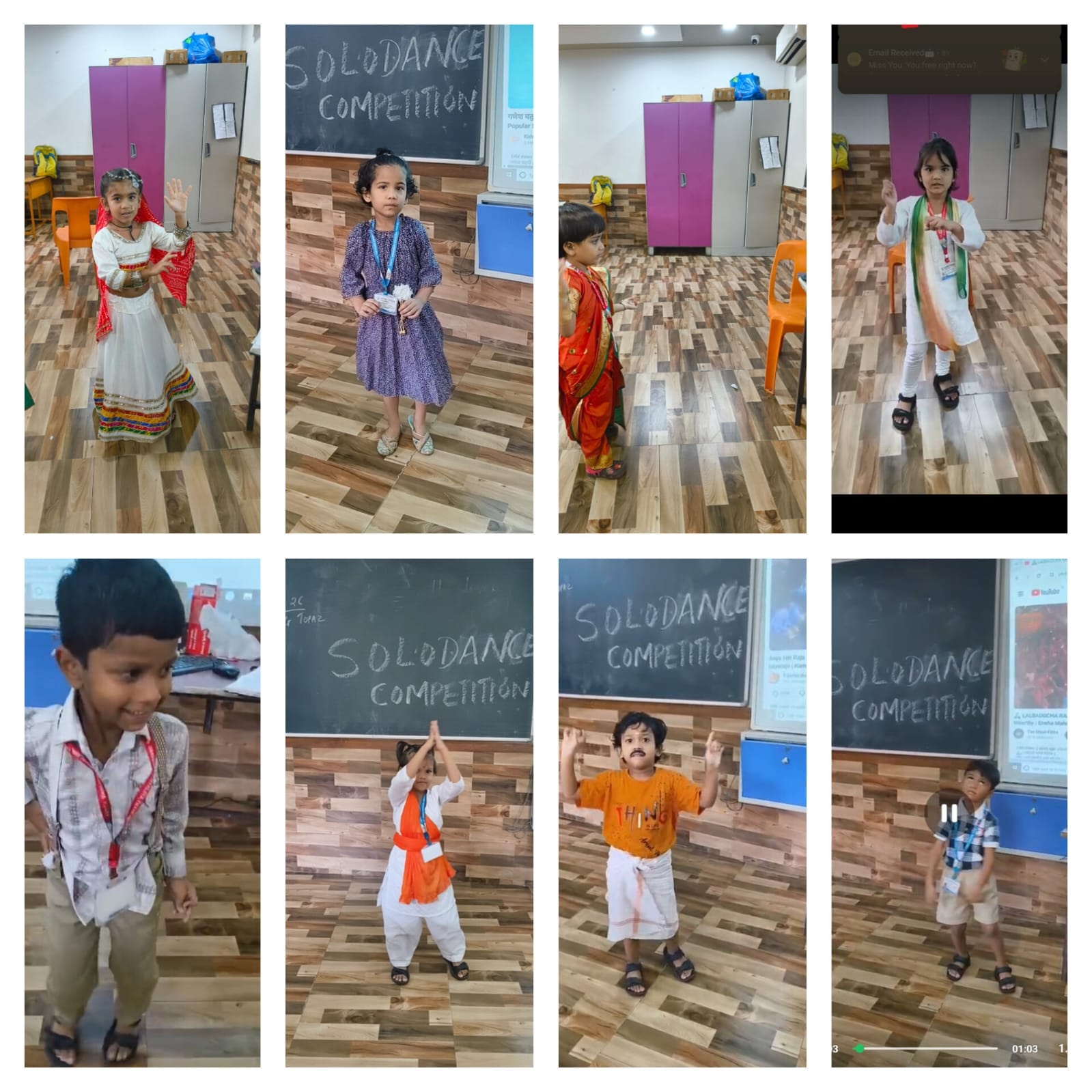 Pre Primary Solo Dance Competition