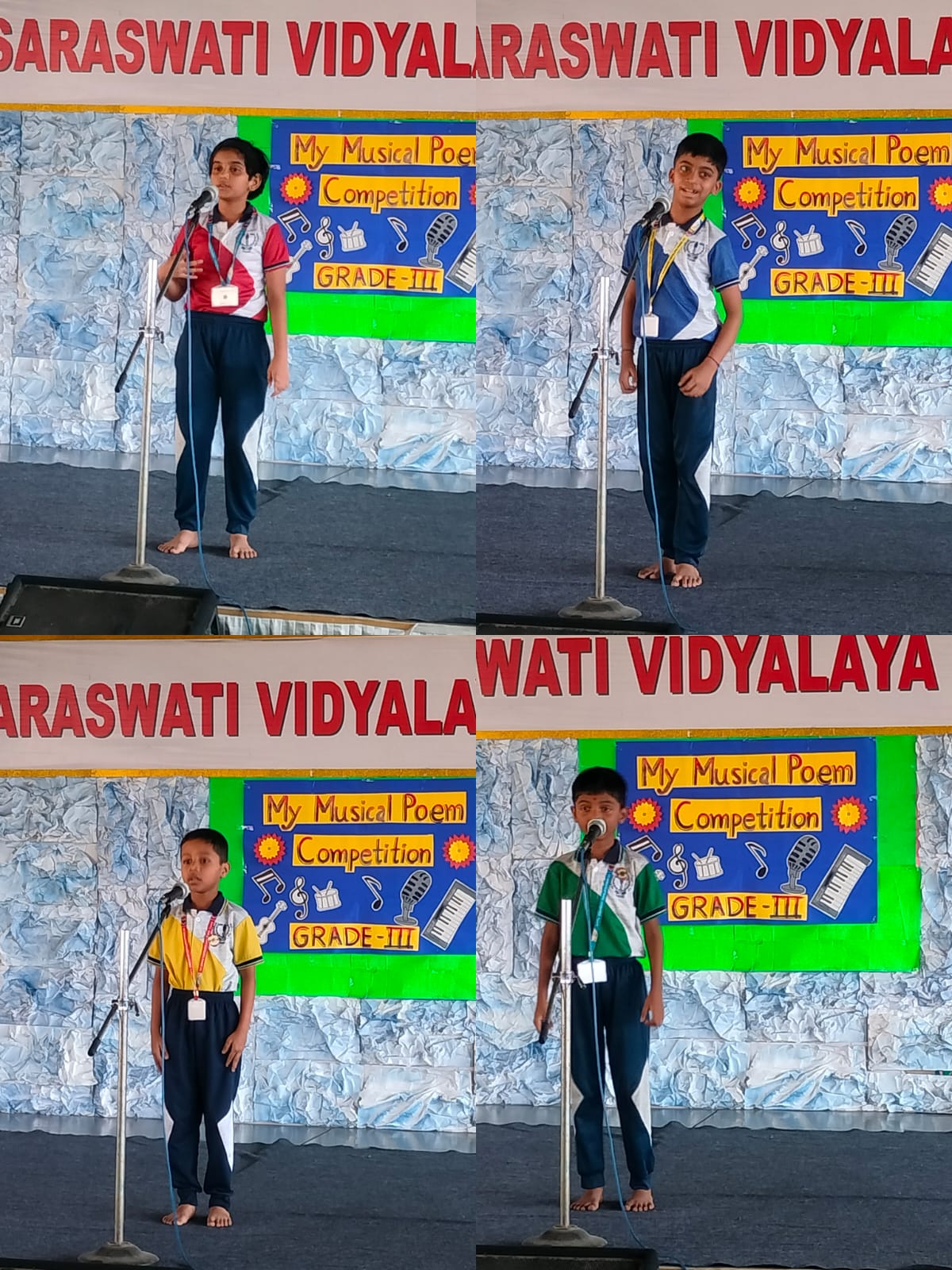My Musical Poem Competition Grade III