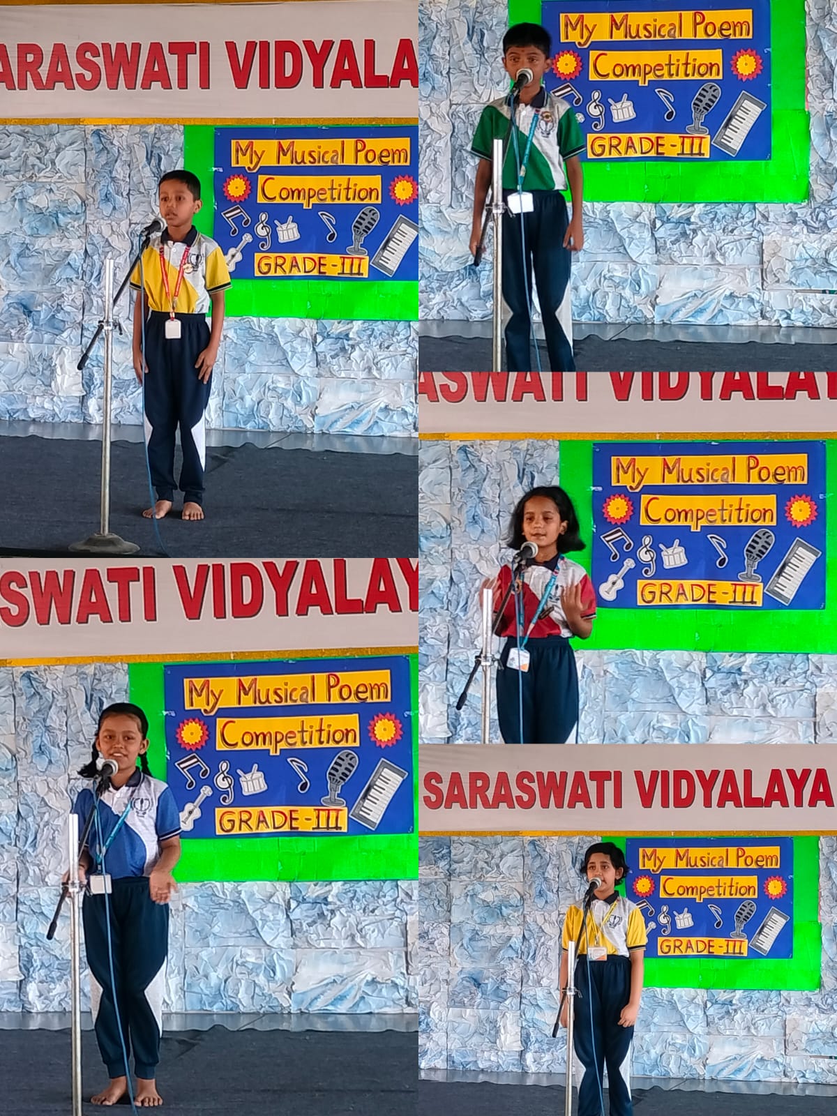 My Musical Poem Competition Grade III