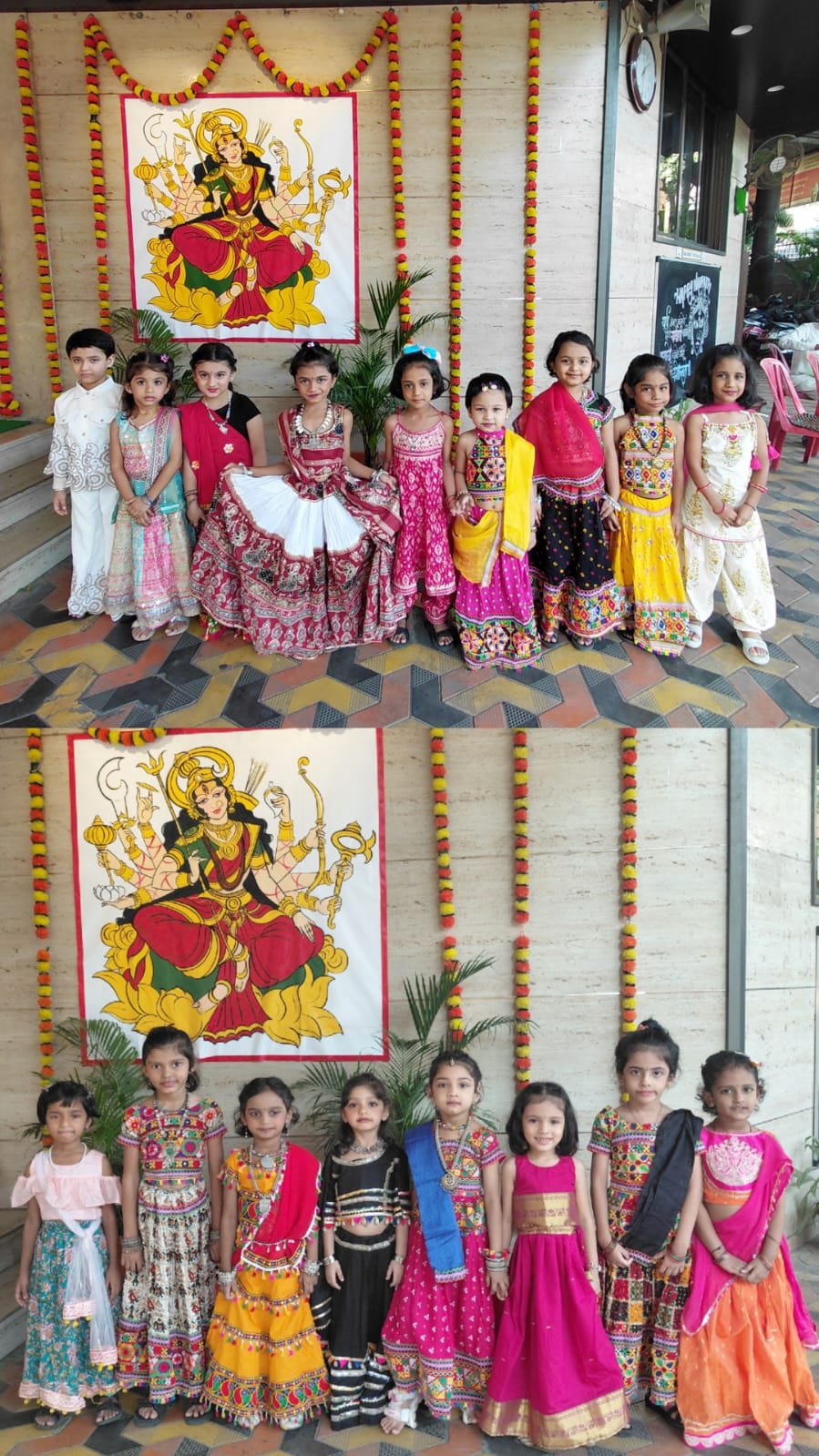 Pre Primary Garba Celebration