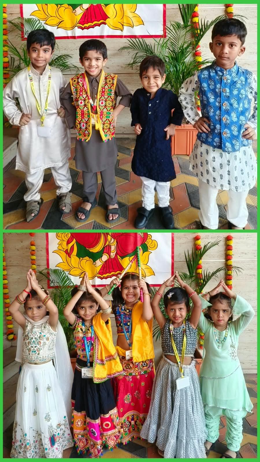 Pre Primary Garba Celebration