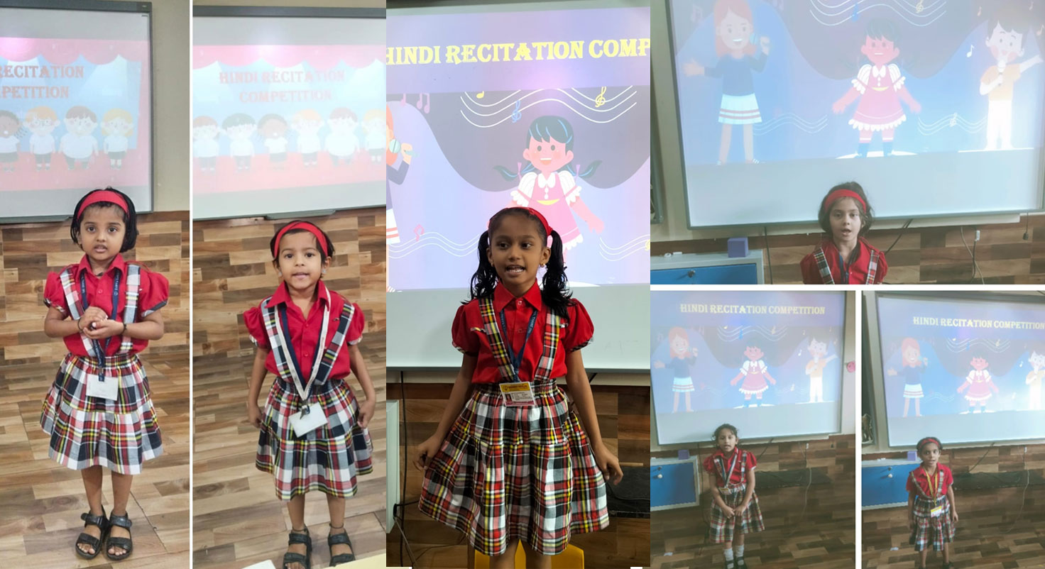 Pre Primary Hindi Recitation Competition