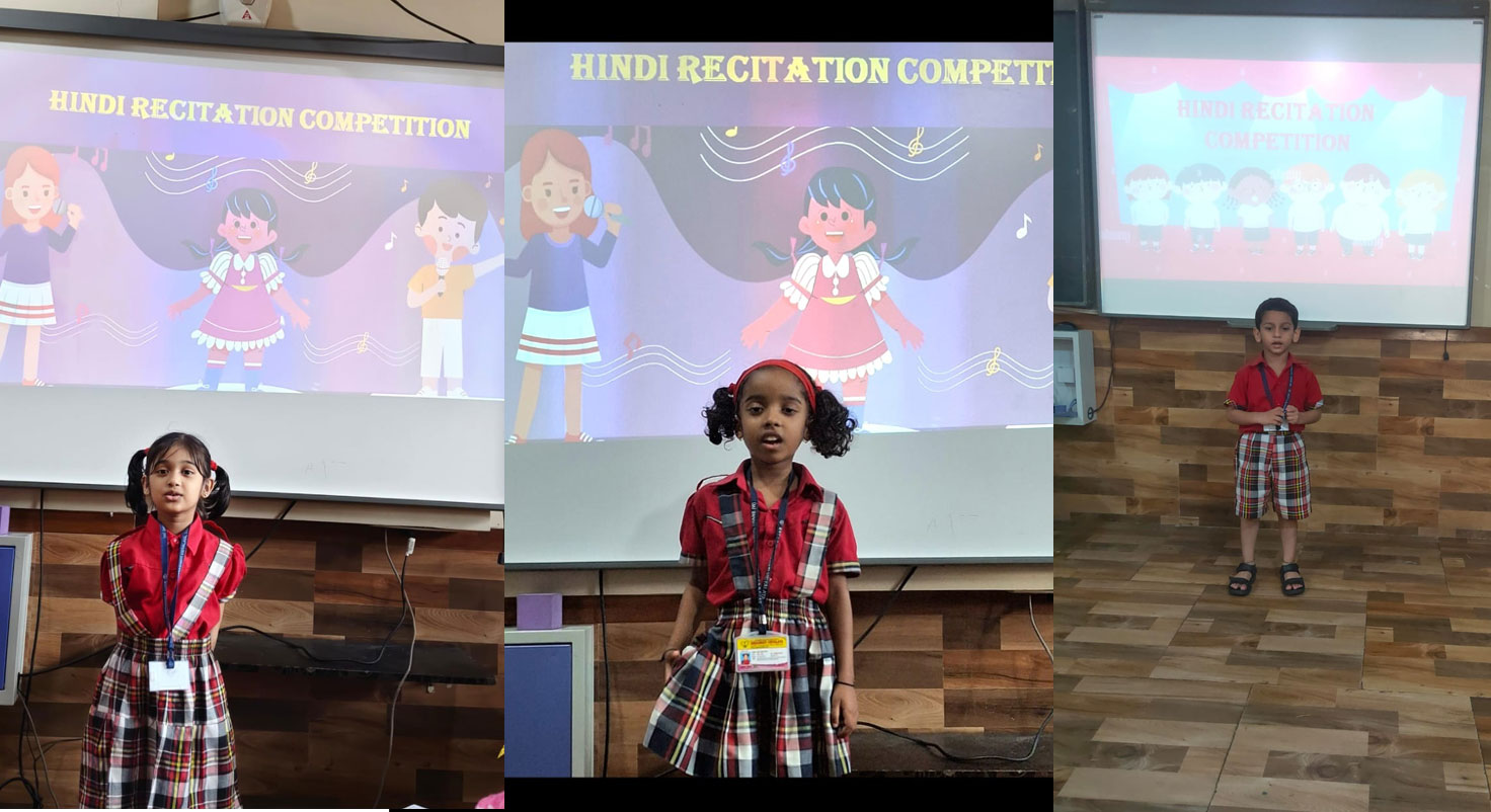 Pre Primary Hindi Recitation Competition