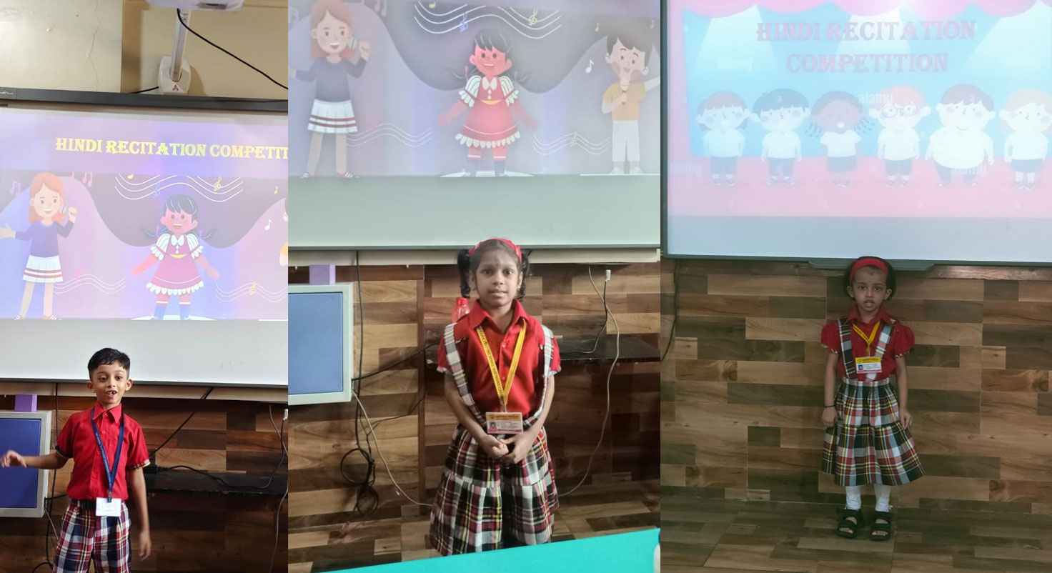 Pre Primary Hindi Recitation Competition