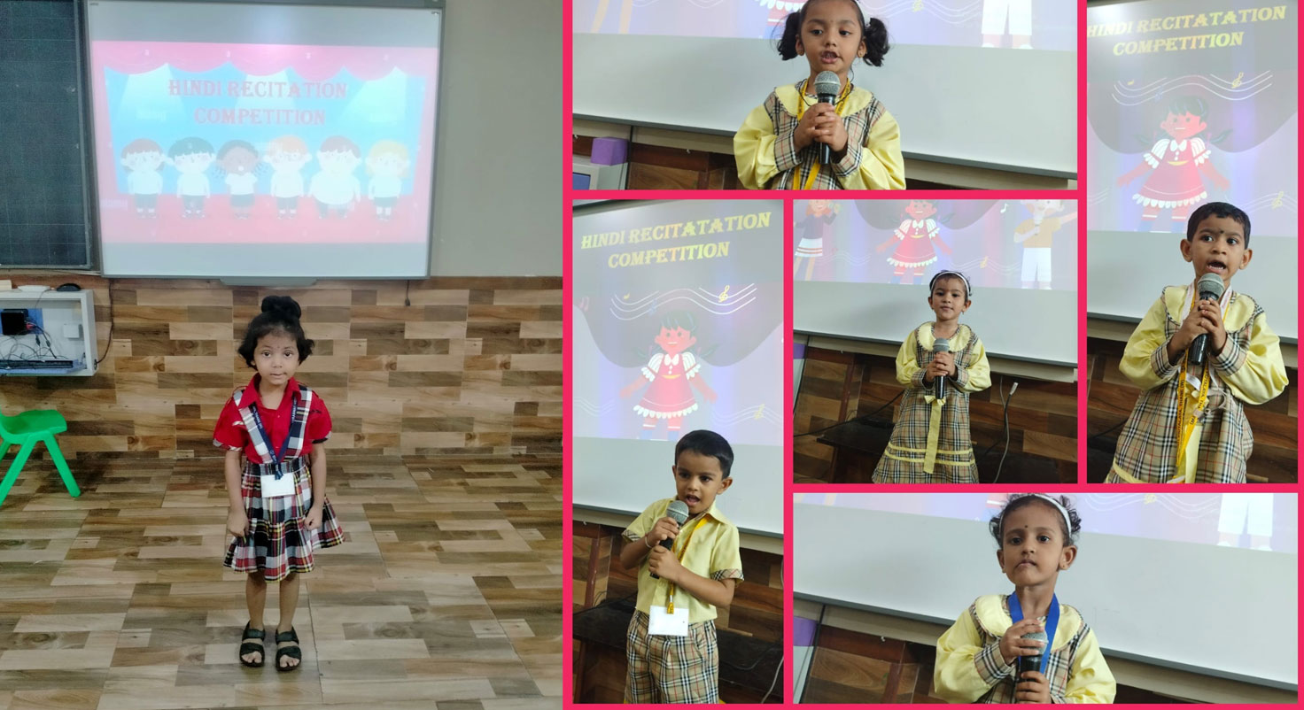 Pre Primary Hindi Recitation Competition