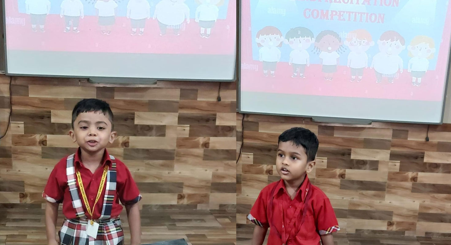 Pre Primary Hindi Recitation Competition