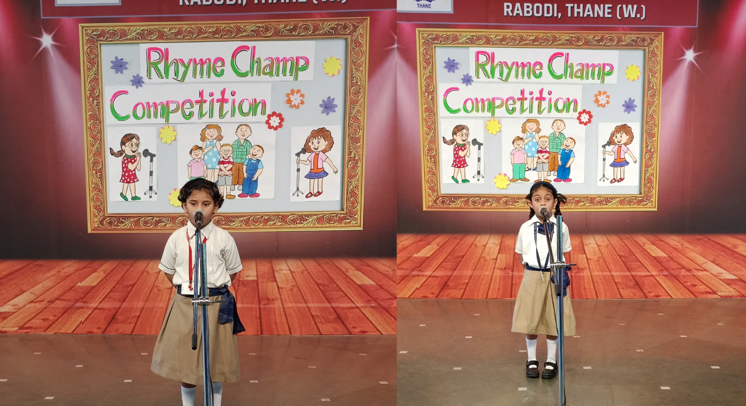 Rhyme Champ Recitation Competition of Grade 1 of Primary Section